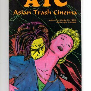 ATC Asian Trash Cinema Vol 1 No 5 Vintage Magazine 1990s Japanese Film